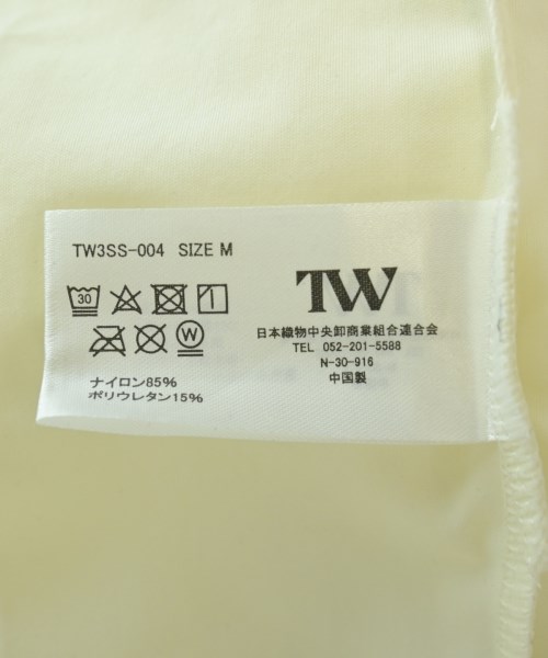 TW（トゥ）Tシャツ・カットソー 黄 サイズ:M レディース/2200672806056