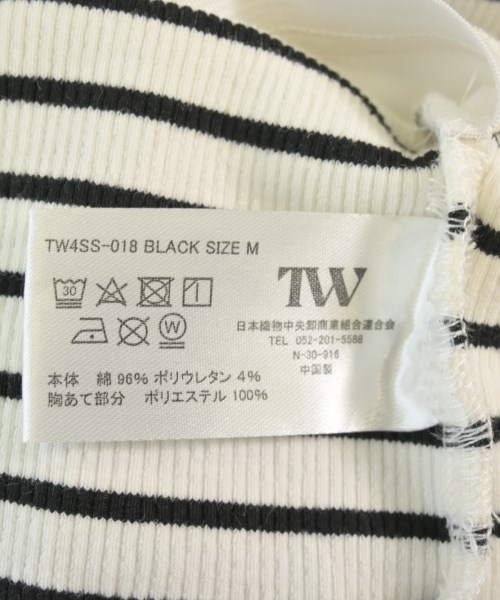 TW（トゥ）タンクトップ 白 サイズ:M レディース/2200698052024