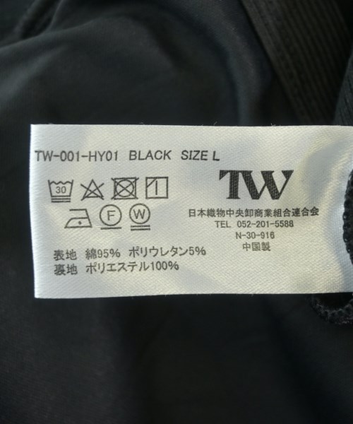 TW（トゥ）タンクトップ 黒 サイズ:L レディース/2200713261066
