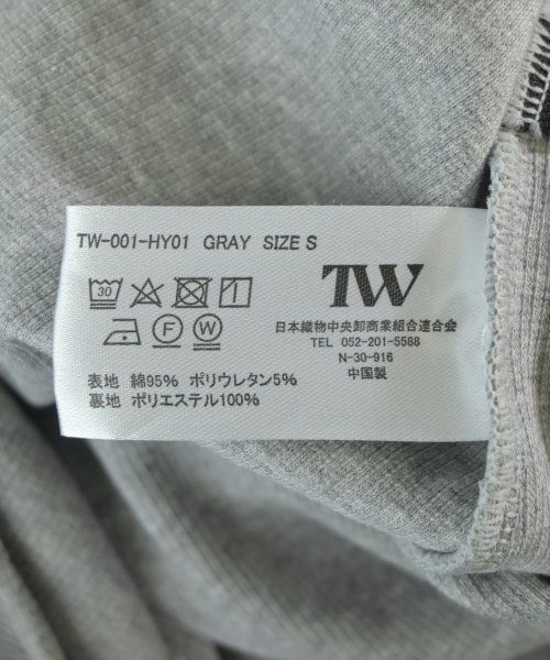 TW（トゥ）タンクトップ グレー サイズ:S レディース/2200713261073