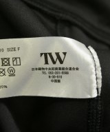 TW（トゥ）ひざ丈スカート 黒 サイズ:F レディース/2200712468091