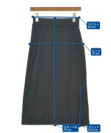 TW（トゥ）ひざ丈スカート 黒 サイズ:F レディース/2200712468091