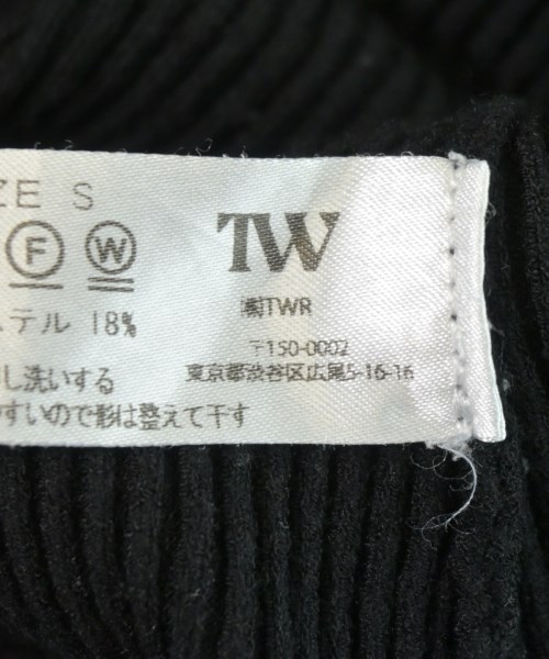 TW（トゥ）Tシャツ・カットソー 黒 サイズ:S レディース/2200717681259