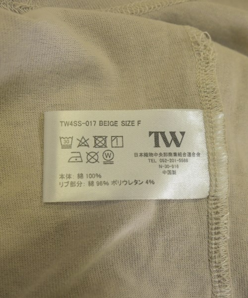 TW（トゥ）Tシャツ・カットソー グレー サイズ:F レディース/2200678721087