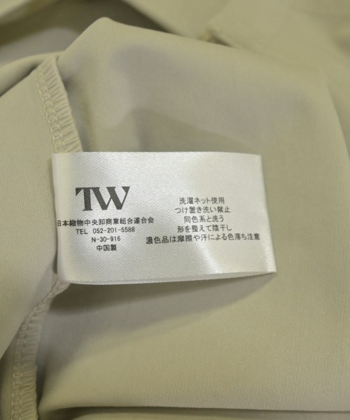 TW（トゥ）Tシャツ・カットソー ベージュ サイズ:S レディース/2200678721094