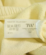 TW（トゥ）スウェットパンツ 黄 サイズ:F レディース/2200688827014