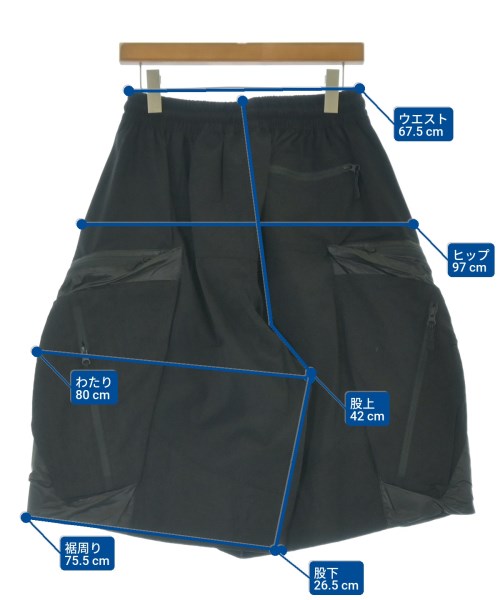 Undermycar（アンダーマイカー）ショートパンツ 黒 サイズ:2(M位) メンズ/2200677017594