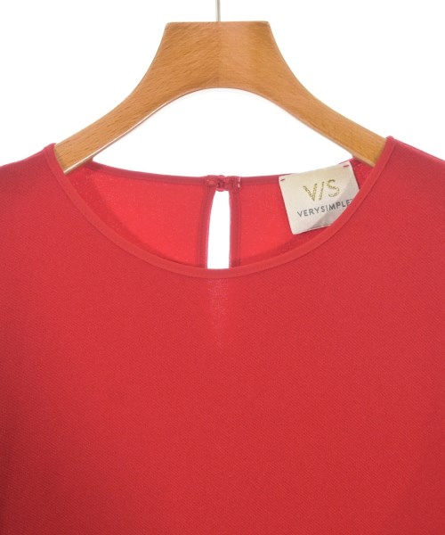 VERYSIMPLE（ベリーシンプル）ワンピース 赤 サイズ:F レディース/2200609305058