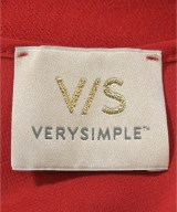VERYSIMPLE（ベリーシンプル）ワンピース 赤 サイズ:F レディース/2200609305058
