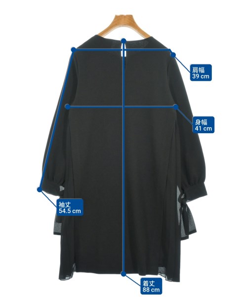 VERYSIMPLE（ベリーシンプル）ワンピース 黒 サイズ:F レディース/2200609305065