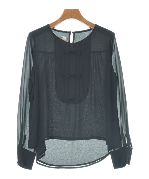 WEILL(ヴェイユ)ブラウス 黒 サイズ:44(L位)/2200630110041