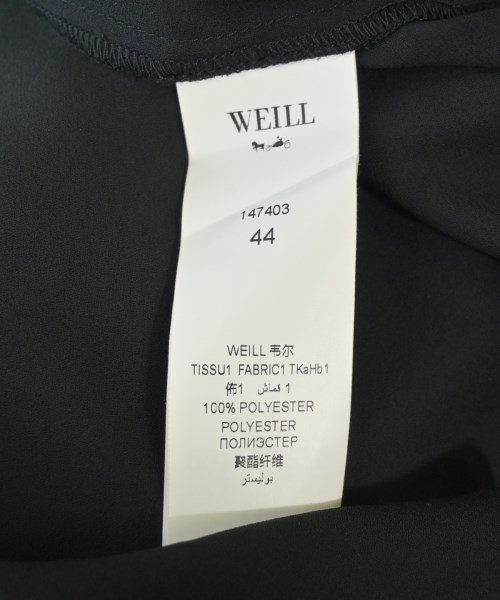 WEILL（ヴェイユ）ブラウス 黒 サイズ:44(L位) レディース/2200702848131