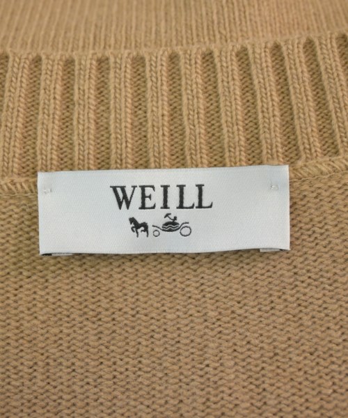 WEILL（ヴェイユ）ニット・セーター ベージュ サイズ:38(S位) レディース/2200732853082