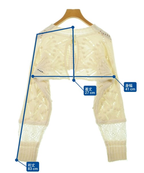 ODAKHA（オダカ）カーディガン 白 サイズ:2(M位) レディース/2200618808120