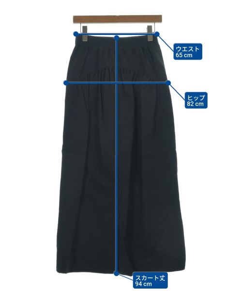 ODAKHA（オダカ）ロング・マキシ丈スカート 黒 サイズ:1(S位) レディース/2200646673103