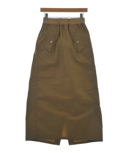 ODAKHA(オダカ)ロング・マキシ丈スカート 茶 サイズ:1(S位)/2200646673110