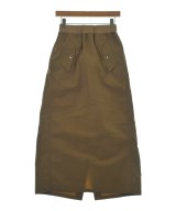 ODAKHA（オダカ）ロング・マキシ丈スカート 茶 サイズ:1(S位) レディース/2200646673110
