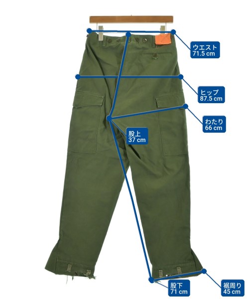 ATELIER CREATION CONCEPT（アトリエクリエーションコンセプト）カーゴパンツ カーキ サイズ:-(M位) メンズ/2200610674044