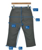 ATTISESSION（アティセッション）クロップドパンツ グレー サイズ:38(M位) レディース/2200639368023