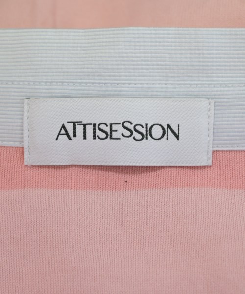 ATTISESSION（アティセッション）Tシャツ・カットソー ピンク サイズ:F レディース/2200610964640
