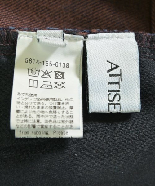 ATTISESSION（アティセッション）デニムパンツ 紺 サイズ:36(S位) レディース/2200623178027