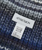 ATTISESSION（アティセッション）マフラー 青 サイズ:- レディース/2200616515877