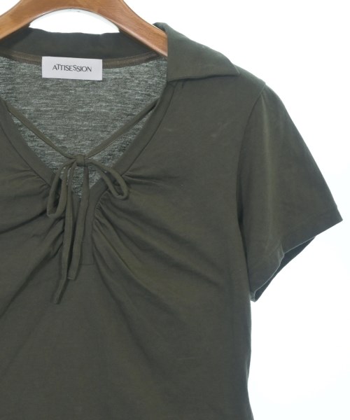 ATTISESSION（アティセッション）Tシャツ・カットソー カーキ サイズ:-(M位) レディース/2200611805119