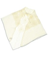 ATTISESSION（アティセッション）ストール 白 サイズ:- レディース/2200617926108