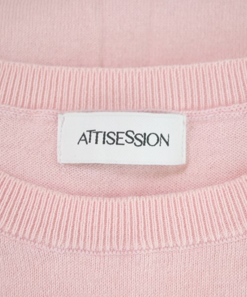 ATTISESSION（アティセッション）ニット・セーター ピンク サイズ:-(S位) レディース/2200600935032