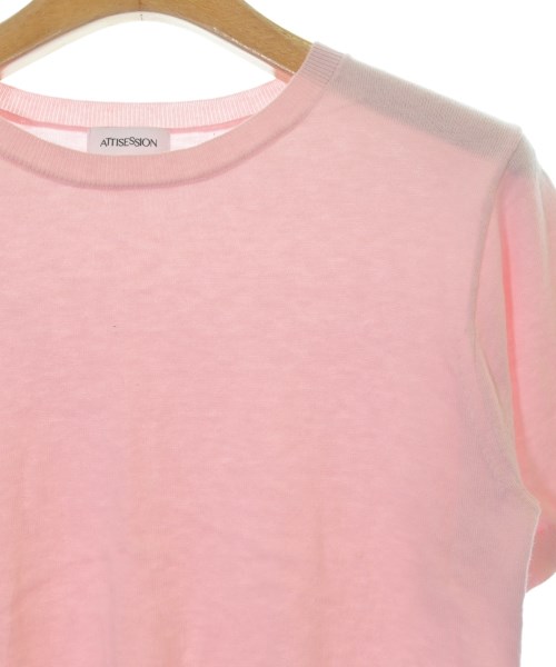 ATTISESSION（アティセッション）ニット・セーター ピンク サイズ:-(S位) レディース/2200600935032