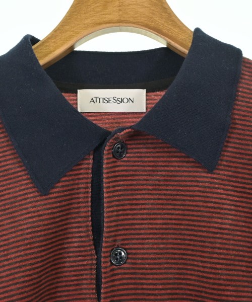 ATTISESSION（アティセッション）Tシャツ・カットソー 赤 サイズ:-(M位) メンズ/2200672705724