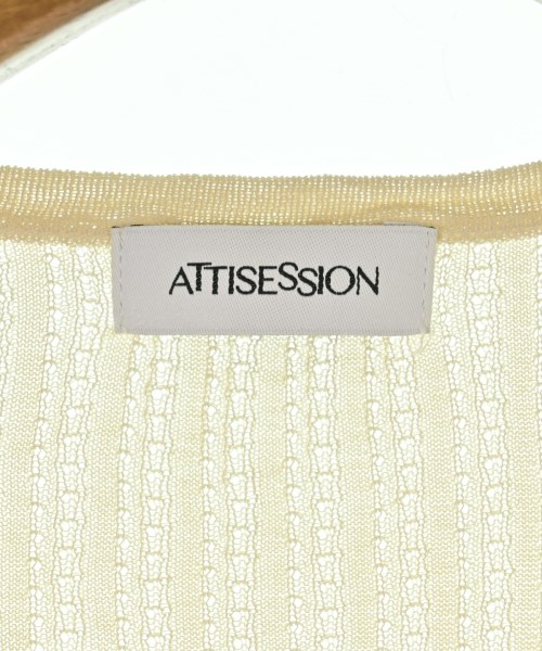 ATTISESSION（アティセッション）カーディガン 白 サイズ:-(XS位) レディース/2200695454104