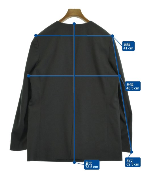 ATTISESSION（アティセッション）ジャケット グレー サイズ:38(M位) レディース/2200659337016