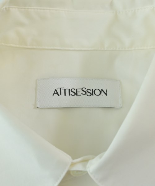 ATTISESSION（アティセッション）カジュアルシャツ 白 サイズ:-(M位) レディース/2200710965035