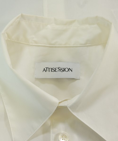 ATTISESSION（アティセッション）カジュアルシャツ 白 サイズ:-(M位) レディース/2200710965035