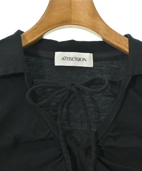 ATTISESSION（アティセッション）Tシャツ・カットソー 黒 サイズ:-(XS位) レディース/2200711351028