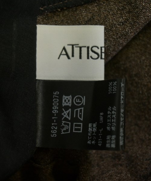 ATTISESSION（アティセッション）キャミソール 茶 サイズ:-(S位) レディース/2200712214025