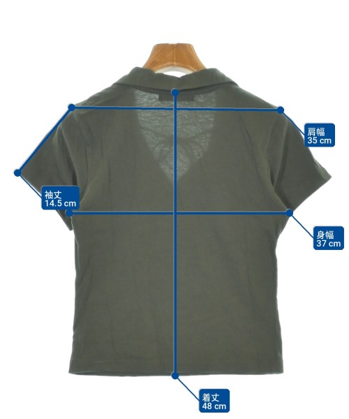 ATTISESSION（アティセッション）Tシャツ・カットソー カーキ サイズ:-(XS位) レディース/2200712214049