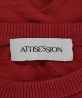 ATTISESSION（アティセッション）ニット・セーター 赤 サイズ:-(M位) レディース/2200709955191