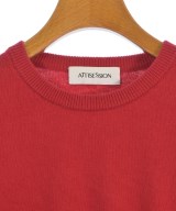 ATTISESSION（アティセッション）ニット・セーター 赤 サイズ:-(M位) レディース/2200709955191
