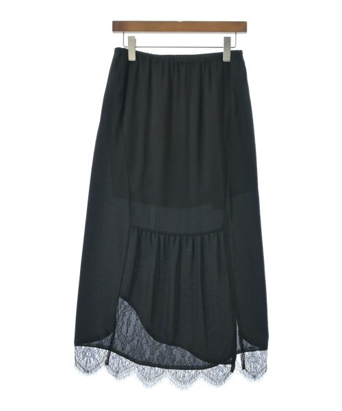 ATTISESSION（アティセッション）ロング・マキシ丈スカート 黒 サイズ:38(M位) レディース/2200651295093