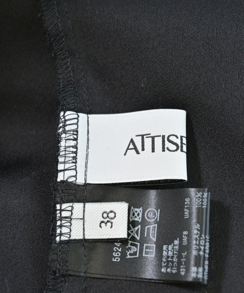 ATTISESSION（アティセッション）ロング・マキシ丈スカート 黒 サイズ:38(M位) レディース/2200651295093