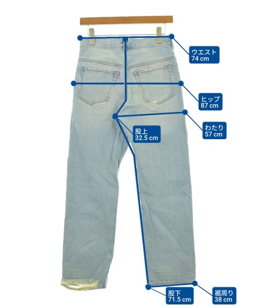 ATTISESSION（アティセッション）デニムパンツ 青 サイズ:-(S位) レディース/2200647810033