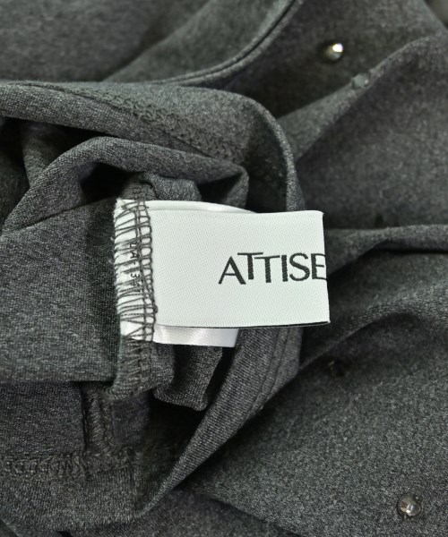 ATTISESSION（アティセッション）Tシャツ・カットソー グレー サイズ:-(XS位) レディース/2200662581031