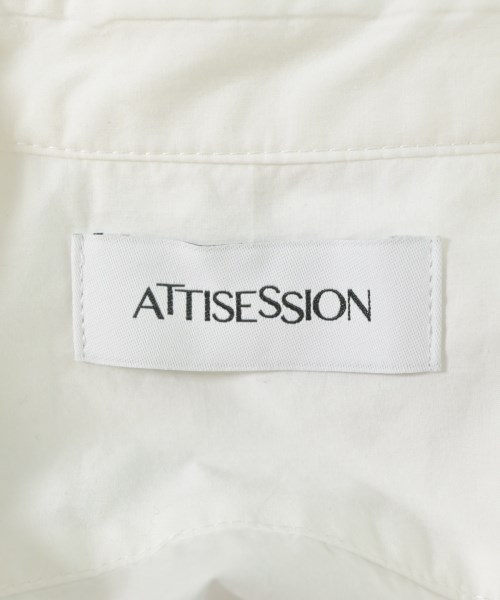 ATTISESSION（アティセッション）カジュアルシャツ 白 サイズ:-(XS位) レディース/2200727382252