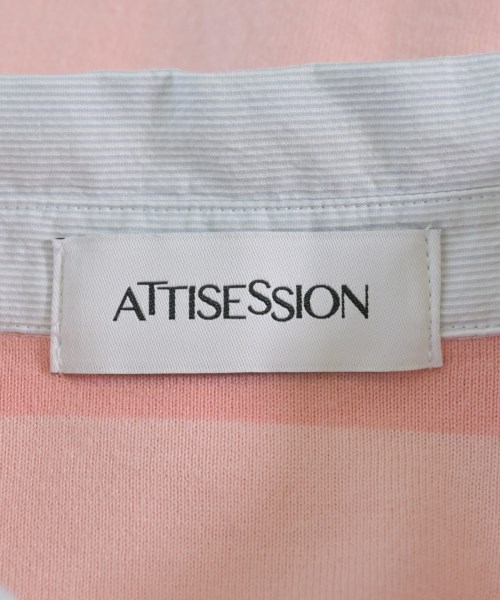 ATTISESSION（アティセッション）Tシャツ・カットソー ピンク サイズ:F レディース/2200728056015