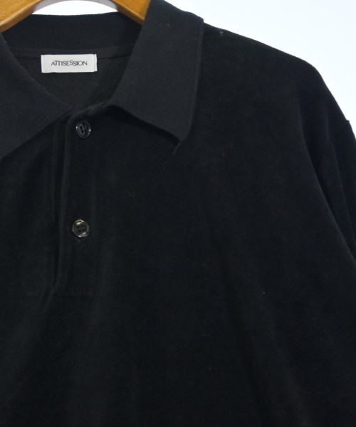 ATTISESSION（アティセッション）Tシャツ・カットソー 黒 サイズ:F レディース/2200728056039