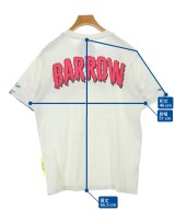 BARROW（バロー）Tシャツ・カットソー 白 サイズ:-(M位) メンズ/2200698934283