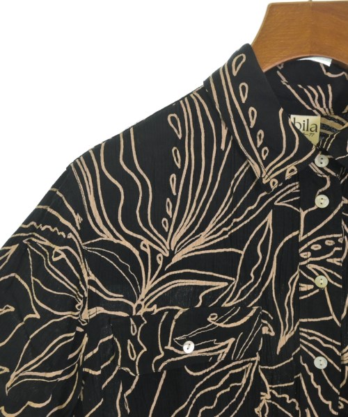 BILA77（ヴィーラセブンティセブン）カジュアルシャツ 黒 サイズ:S レディース/2200638460049
