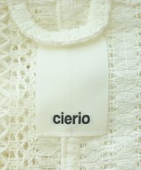 cierio（シエリオ）カジュアルジャケット 白 サイズ:F レディース/2200719809095